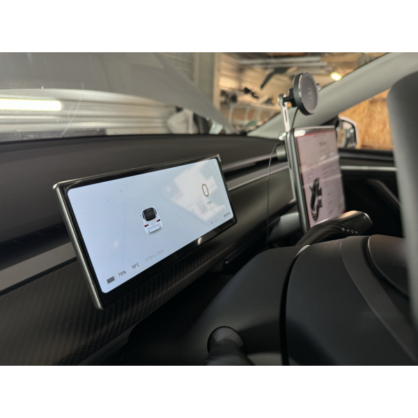 Tesla Model 3 Afișaj fără fir pentru șofer compatibil AppleCar & Android Auto pentru și Model Y