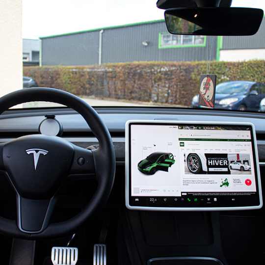 Verre de protection d'écran pour Tesla Model 3 & Y