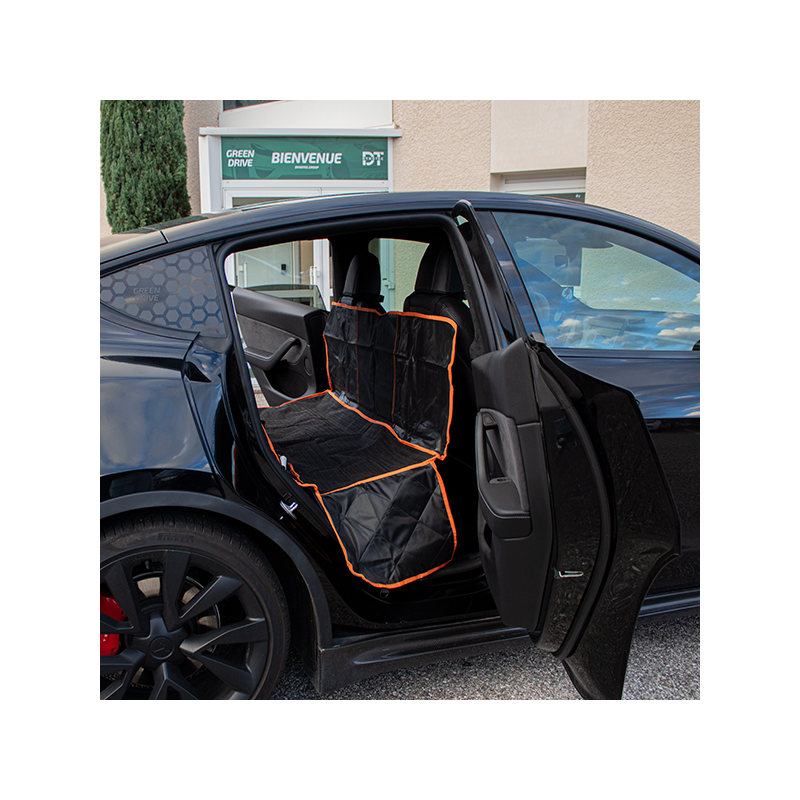 Meilleure housse de siège arrière pour chien étanche pour Tesla Model  S/3/Y/X – Yeslak