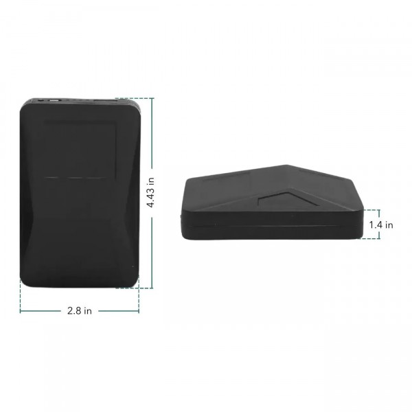 CyberPowerBank 4000 mAh eksternt batteri