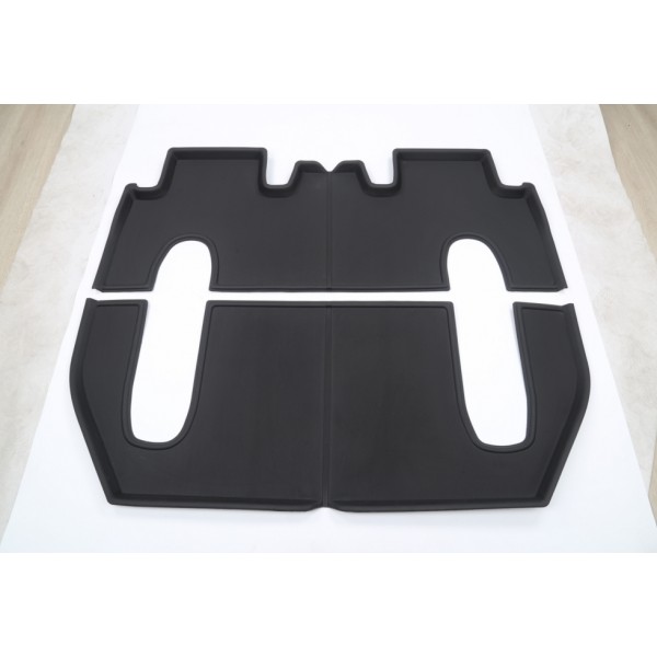 Adapted and shaped 3D mats for Tesla Model X LR & Plaid 2021+