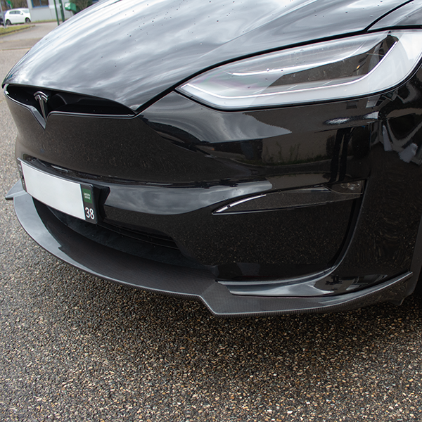 DynoTec Tesla Model X Spoiler / μπροστινό πτερύγιο ElementX® για LR & Plaid 2022+