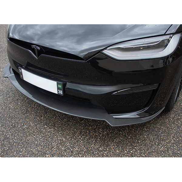 DynoTec Tesla Model X Spoiler / lamă față ElementX® pentru LR & Plaid 2022+