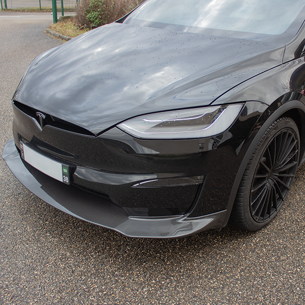 DynoTec Tesla Model X Spoiler / frontblad VelocityX® for LR & Plaid 2022+