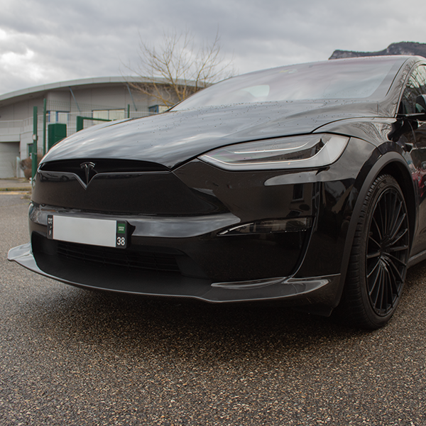 DynoTec Tesla Model X Spoiler / frontblad VelocityX® for LR & Plaid 2022+