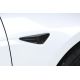 Side camera protection in carbon for Tesla Model S , X, 3 and Y