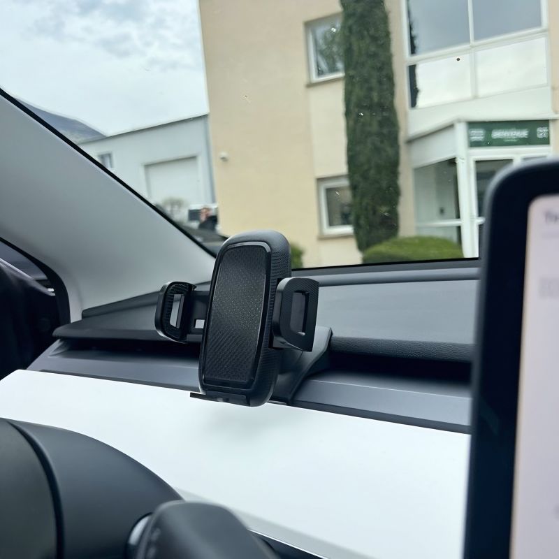 Rimoody Soporte para teléfono de automóvil para Tesla Model 3Y compatible  con accesorios Tesla con todos los teléfonos celulares Tesla Model 3 Y –  Yaxa Store