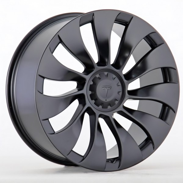 Tesla Model S Set de 4 jante Uberturbine replica semi-forjate de 21" pentru LR & Plaid 2021+