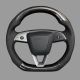 Customized steering wheel for Tesla Model 3