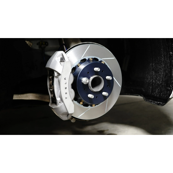 Original Page Mill MountainPassPerformance Two Piece Diameter Front Discs for Tesla Model 3 & Y