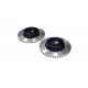 Original Page Mill MountainPassPerformance Two Piece Diameter Front Discs for Tesla Model 3 & Y