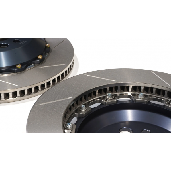 Rotors Avant Deux Pièces de Diamètre Stock MountainPassPerformance pour Tesla Model S Plaid et Long Range