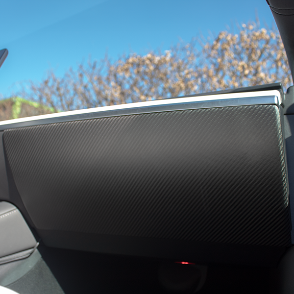 Carbon glove box shell for Tesla Model 3 and Model Y