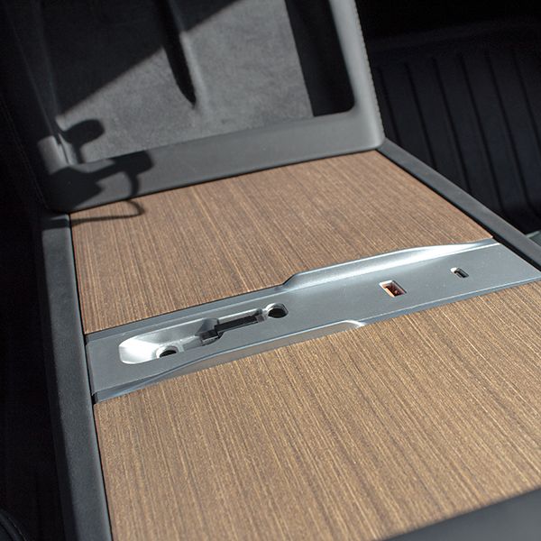 Console centrale en vrai bois - Tesla Model 3 et Y