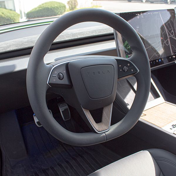 Inserto volante in legno per Tesla Model 3 e Model Y