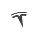 Logo anteriore in carbonio per Tesla Model X 2022+