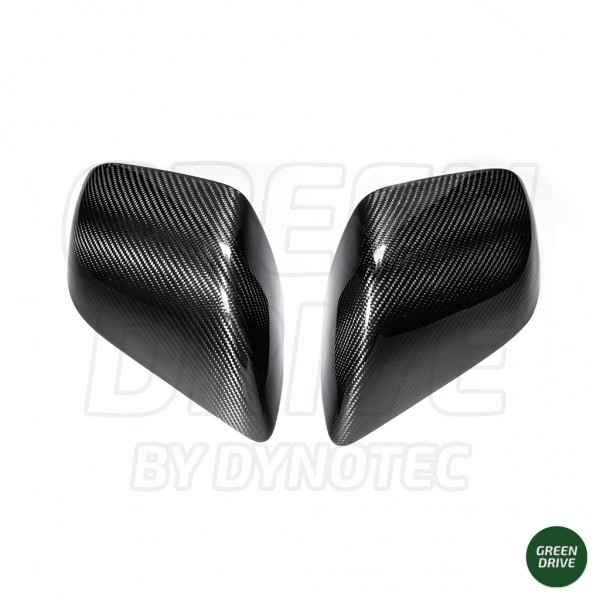 Carcasas de retrovisor de carbono para Tesla Model X LR & Plaid 2022 +